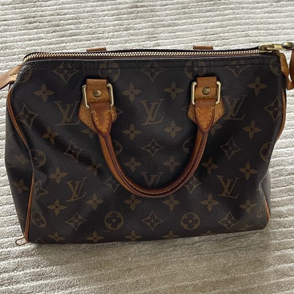 LOUIS VUITTON Monogram Speedy 25 VINTAGE - Picture 1 of 15